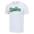 thumbnail image 2 of Men's Starter White Dallas Stars Tailsweep T-Shirt, 2 of 3