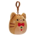 thumbnail image 6 of Squishmallows Official Plush 3.5 inch Gingerbread Cat Clip On - Childs Ultra Soft Stuffed Toy, 6 of 7