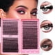 thumbnail image 4 of Individual False Eyelashes Segmented Cluster Eye Lashes Curl Lash Party, 4 of 5