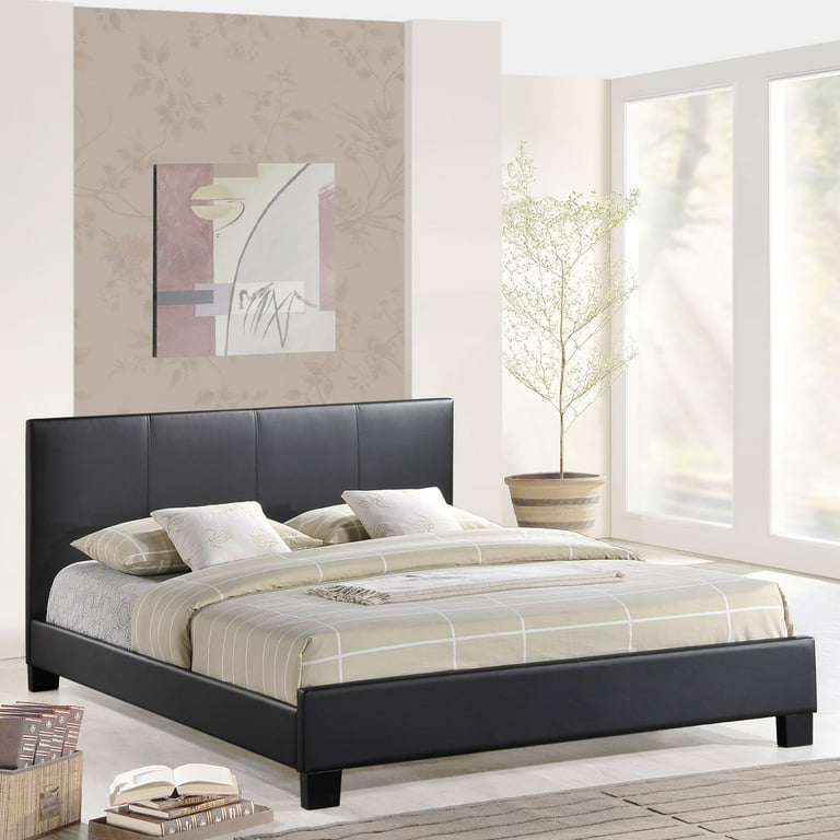 Vinyl sale bed frame