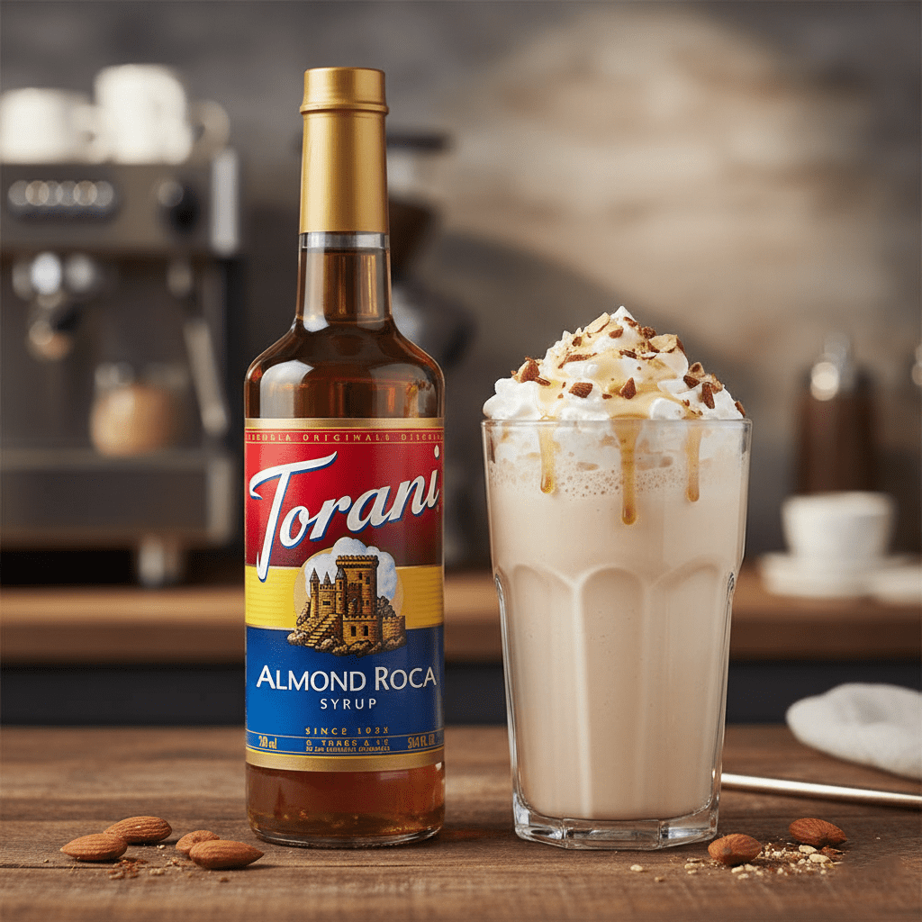 Torani Almond Roca Syrup cs 12/750 ml