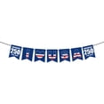 thumbnail image 2 of LKZQHMC USA 250th Anniversary Banner - 4 Pcs USA Banner Bunting 4th of July Decorations,1776-2026 Independence Day Decorations for 4th of July,Memorial Day & Veterans Day,Style A-Blue, 2 of 8
