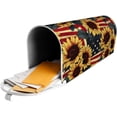 thumbnail image 6 of Vintage US Flag Mailbox Covers, Sunflowers Magnetic Post Box Cover Wraps Standard Size 21x18 in for Garden Yard Decor, 6 of 7