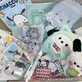 thumbnail image 4 of Caja de regalo de cumpleaños Kawaii Sanrio Hello Kitty Kuromi, colgante de muñeco de peluche Cinnamoroll My Melody, accesorios de Anime con corazón femenino bonito, 4 of 4