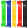 thumbnail image 5 of Set of 5 Resistance Exercise Loop Bands Fitness Yoga Resistance Band TPE, 5 of 8