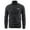 A-Black, variant on Men's Outdoor Velvet Jacket Stand Collar Pullover Top with Half Zipper Slim Winter Warm Polo Sweatshirts Casual Coats A-Black L
