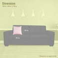thumbnail image 3 of Majestic Home Goods Decorative Baby Pink Chevron Extra Large Pillow, 3 of 4