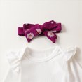 thumbnail image 5 of HCNTES Baby Girl Clothes Winter Baby Girl Clothes Girl Outfits Long Sleeve Ruffle Romper Floral Pants Headband Set 3 6 12 18 24 Months, 5 of 5