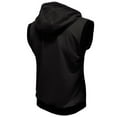 thumbnail image 4 of Miqool Sleeveless Hoodies for Men Zip Up Workout Hoodie Gym Athletic Tank Tops Lightweight Hooded Sweatshirt, 4 of 5
