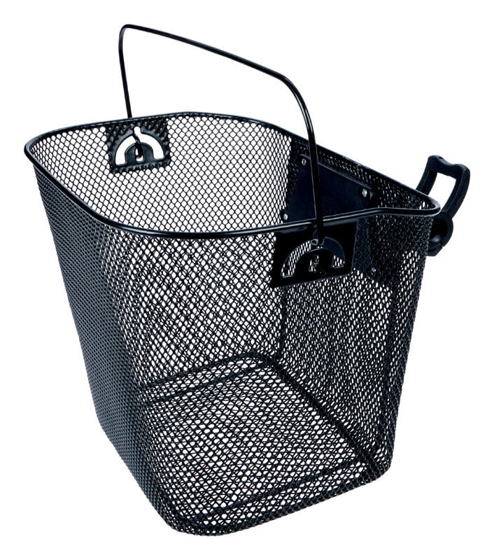 Bell Tote 510 Metal Handlebar Basket Black Walmart
