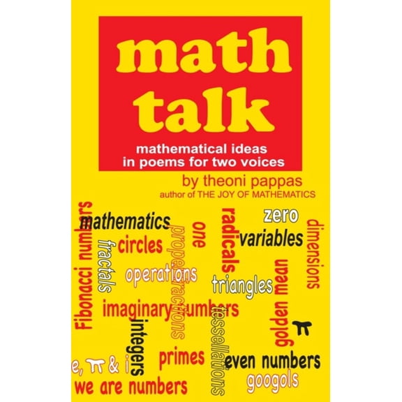 Pre-Owned Math Talk: Mathematical Ideas in Poems for Two Voices (Paperback) 0933174748 9780933174740
