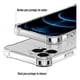 thumbnail image 2 of Funda Kiosla para iPhone 13 Pro Doble Capa Transparente Hard Shell, 2 of 6
