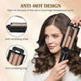 thumbnail image 4 of Lishi 3 Barrel Ceramic Curling Hair Crimper, 4 of 5