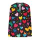 thumbnail image 4 of Xuyuer Valentines Day Sweatshirts for Women Valentine Sweatshirt Love Heart Graphic Pullover Tops Casual Holiday Tops Love Heart Shirts Casual Valentine Pullover Long Sleeve Tops, 4 of 5