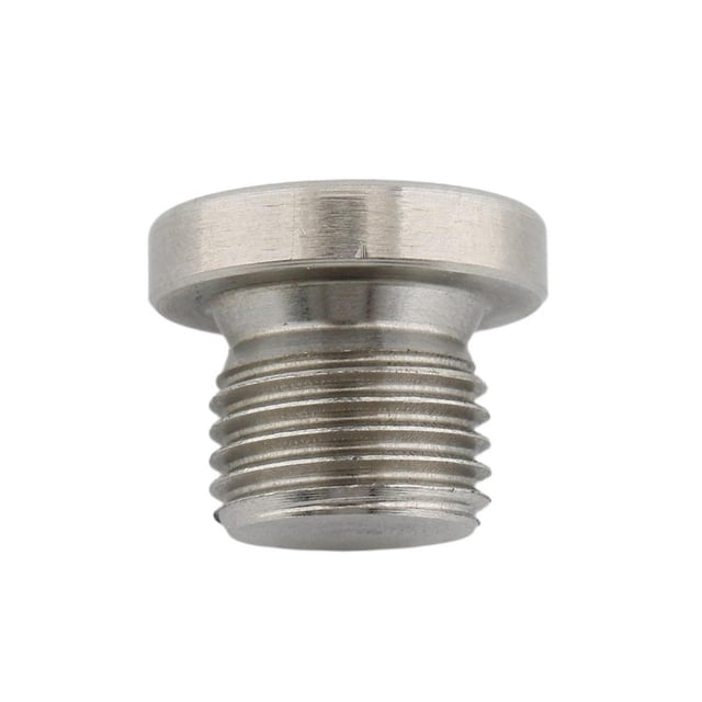 Tapón de drenaje de aceite de motocicleta,Tapón de aceite magnético de acero inoxidable M10x1,1,Tapón de drenaje de aceite Accesorios para motocicletas,Reemplazo del tapón de drenaje de