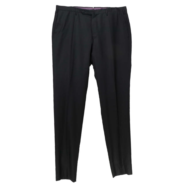 Incotex Pantalon Habillé Coupe Moderne Noir Mat Super 150 pour Homme - 38