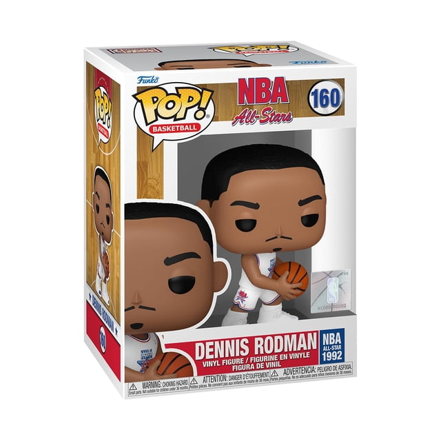 ¡Funko Pop! Dennis Rodman All-Star 1992, leyenda de la NBA, 9,4 cm