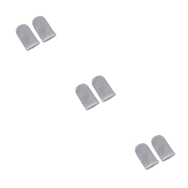 Fundas para yemas de dedos Injueey 2 piezas antideslizantes fibra de carbono y nailon