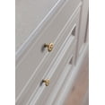 thumbnail image 4 of Goo-Ki Champagne Bronze Cabinet Drawer Knobs, Vintage Floral Medallion Design, Zinc Alloy Cabinet Handles for Dresser,Wardrobe,Cupboard, 6 Pack, 4 of 8
