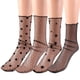 thumbnail image 3 of pares de calcetines transparentes para mujer, calcetines tobilleros de moda, calcetines de malla de tul, calcetines transparentes para mujer, 3 of 3