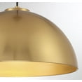 thumbnail image 5 of Trade Winds Hazel 1-Light Pendant in Natural Brass, 5 of 5