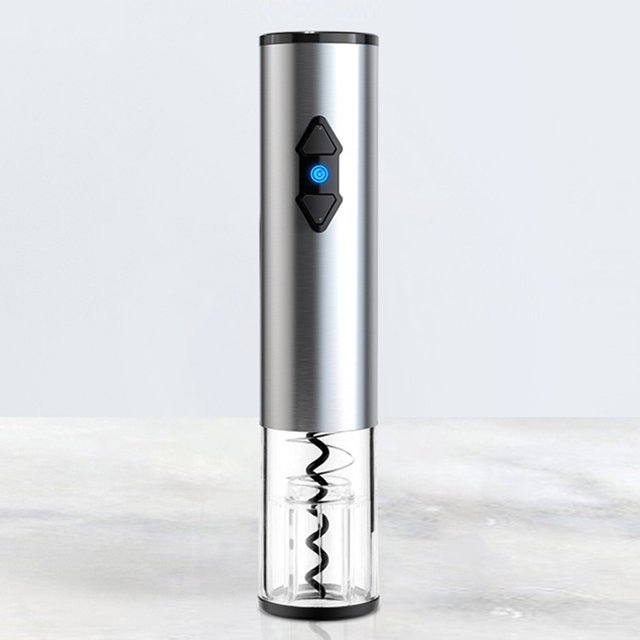 Sacacorchos inalámbrico portátil abrebotellas de vino automático para cocina (C1)