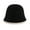 Black, variant on Mosey Fall Winter Knitted Bucket Hat Simple Fashion Low Profile Soft Thickened Warm Cotton Women Girls Knitting Fisherman Cap