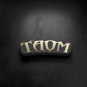 Taom Magnetite Combo Billiard Chalk Holder and Taom Billiard Pool Cue Premium Chalk 2.0 Blue in Branded Box