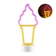 thumbnail image 3 of Helado Luz De Neón Led Luz De Decoración De Polo De Hielo Lindo Letrero De Neón Púrpura + Luz Dorada Decoración Inalámbrica Alimentada Por Batería Para Sala Restaurante Bar Fiesta Methold HA015741-00, 3 of 6