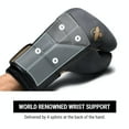 thumbnail image 3 of Hayabusa T3 LX Leather Boxing Gloves Men and Women for Training Sparring Heavy Bag and Mitt Work - Obsidan, 16 oz, 3 of 6