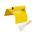 thumbnail image 4 of CarpNettore Landscape Curb Trowel Concrete Curb Tool Plasterer Multifunctional Margin Finish Beveled Edge Yellow, 4 of 9