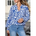 thumbnail image 3 of PRETTYGARDEN Women's Boho Floral Blouses Dressy Casual, 3 of 6