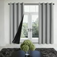 thumbnail image 3 of Total Room Darkening Curtains Thermal Insulated Energy Efficient Window Panels For, 3 of 4