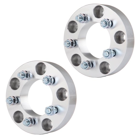 ECCPP 2X 5 Lug 1.5" Wheel Spacers Adapters 5x135 to 5x4.5 87.1mm fits for 1997-2003 for 150 1997-2002 for F-ord Expedition with 12x1.5 Studs