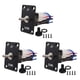 thumbnail image 1 of 3X Interruptores Basculantes MomentáNeos de 6 , 3 Posiciones (ON)-OFF-(ON)ARRIBA/Abajo, Interruptor Inverso de Polaridad con Panel, Cables y Tapa, 1 of 5