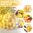 thumbnail image 1 of Wosthever Pastillas de cera de abejas naturales para proyectos de bricolaje, aplicaciones amplias, bolitas de cera de abejas cosméticas, cuentas Kits para hacer velas, 1 of 6