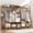 Brown, variant on Colourtree 57.1'' H X 75'' W X 3'' D Bamboo Luxury Cloth Rack Heavy Duty Top Shelf Hanging Rod with Side Hook and Shoe Storage Shelf,Yellow