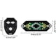 thumbnail image 3 of Luz trasera de bicicleta, intermitentes recargables por USB, control remoto inalámbrico inteligente, 3 of 5