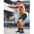 thumbnail image 3 of COOFANDY Mens 2 Pack Workout Gym Shorts Quick Dry Training Running Jogger Bodybuilding Weightlifting Pants with Pockets, 3 of 10