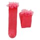 thumbnail image 1 of Calcetines para niños Media pantorrilla Algodón peinado Bordes de encaje transpirables Calcetines para niñas para primavera verano Verde, 1 of 5