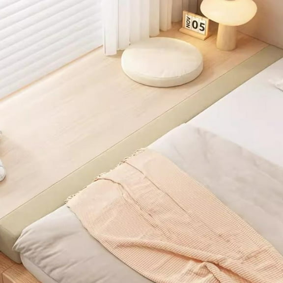 Bed Gap Filler, with Removable Cover,Washable Bed Bridge Bed Wedge,Close Gap Between Mattress and Wall for Single/Double/King Bed