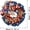 G-11.8in, variant on YTTAL 13.7 Inch Patriotic Flower Wreath, Red White Blue Burlap Mesh Wreath with Stars, 4th of July Independence Day Memorial Day Front Door Wreath, Wreath for Wall Porch Home Decor