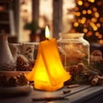 thumbnail image 6 of HBBKVI Christmas Decor LED Electronic Candle Light Christmas Creatives Home Decoration Light Simulated Flame Ambience Light Suitable for Christmas Desktop Bedroom Decoration Xmas Holiday Gift, 6 of 6