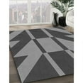 thumbnail image 3 of Ahgly Company Machine Washable Indoor Rectangle Transitional Black Area Rugs, 2' x 3', 3 of 7