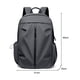 thumbnail image 3 of Mochila Oxford Bolsa de negocios impermeable con cremallera para viajes de oficina (gris), 3 of 5