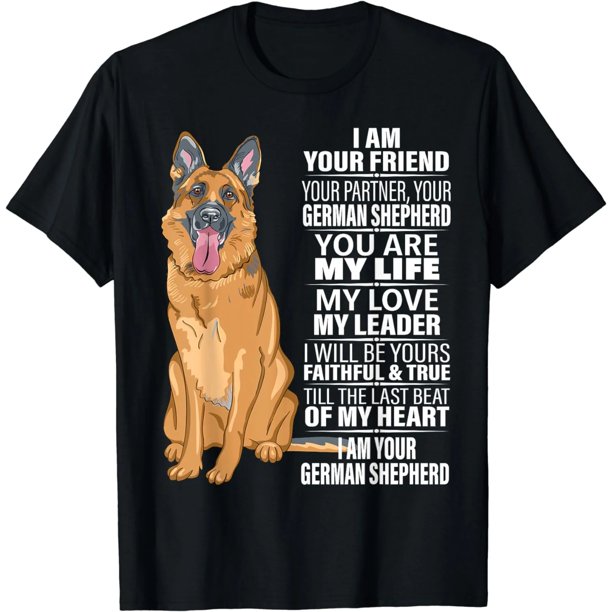 Soy Tu Amigo, Tu Compañero, Tu Pastor Alemán: Playera para Mujer