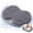 Grey, variant on Shower Foot & Back Scrubber Massage Pad, Silicone Shower Foot Scrubber with Suction Cups, Wall Mounted Back Scrubber, No Bend Deep Clean