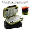 thumbnail image 2 of Large Orange ABS Waterproof Fishing Tackle Storage Case with Shock-Absorbing Inner Box, Silicone Sealing Strips, Transparent Bounce-Open Lids for Organized Lure & Accessory Storage - Ideal for, & All, 2 of 6