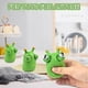 thumbnail image 5 of 4Pcs Funny Green Worm Stress Balls, Cute Ugly Eyeball Squeeze Toys, 3D Fidget Worms Anxiety Relief Sensory Toys for Kids & Adults, 5 of 5