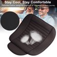 thumbnail image 3 of Gustave Universal Black, PU Leather, Comfortable, Breathable, Front Seat Covers, 3 of 8